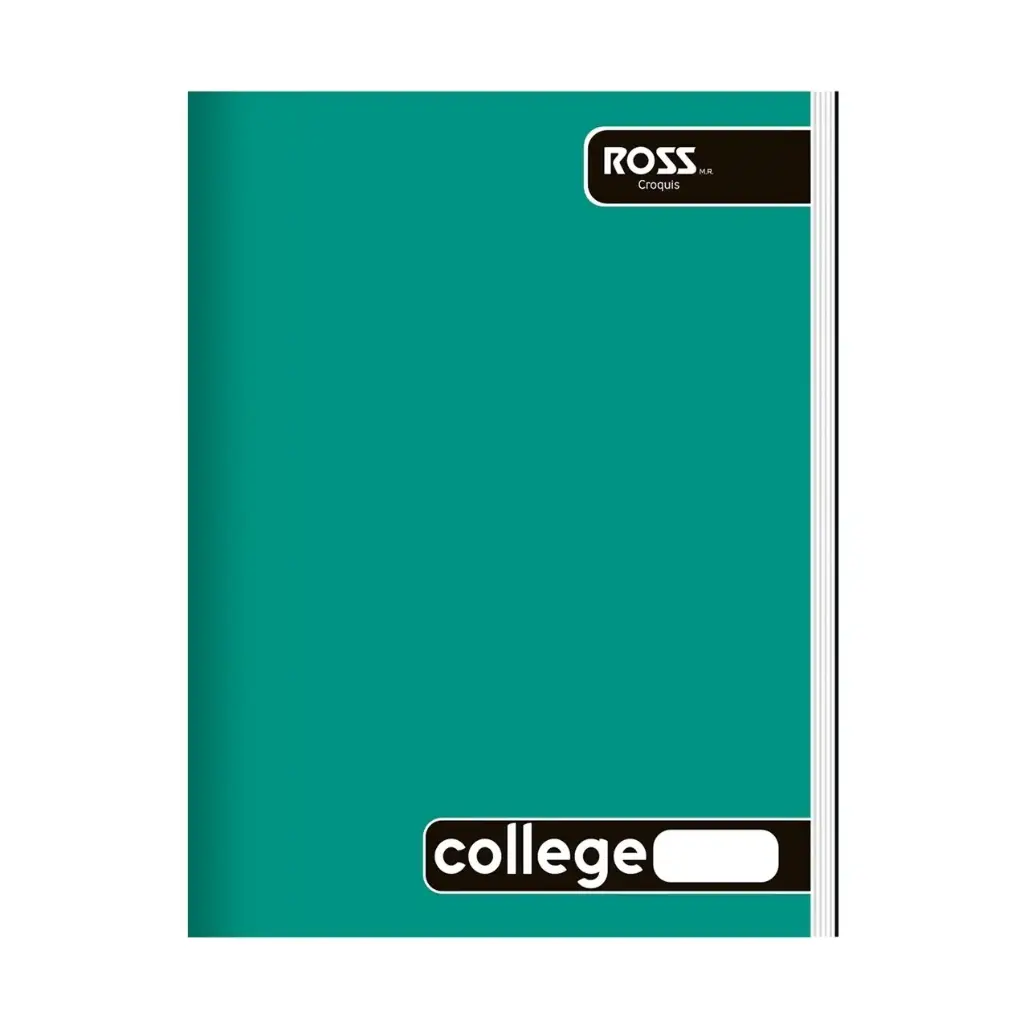 Cuaderno Ross College Liso 80Hj Croquis