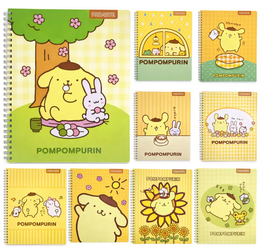 Cuaderno Univ ProArte Ted/Ed Pompompurin 100Hj 7mm