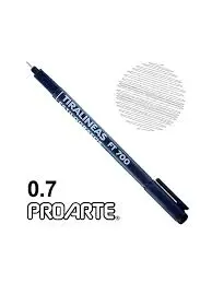 PLUMON PROARTE FT 700 0.7 NEGRO P/DIBUJO