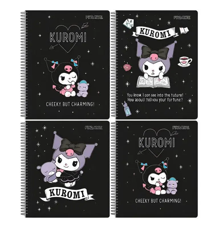 Cuaderno ProArte Kuromi Carta 150Hj 7mm