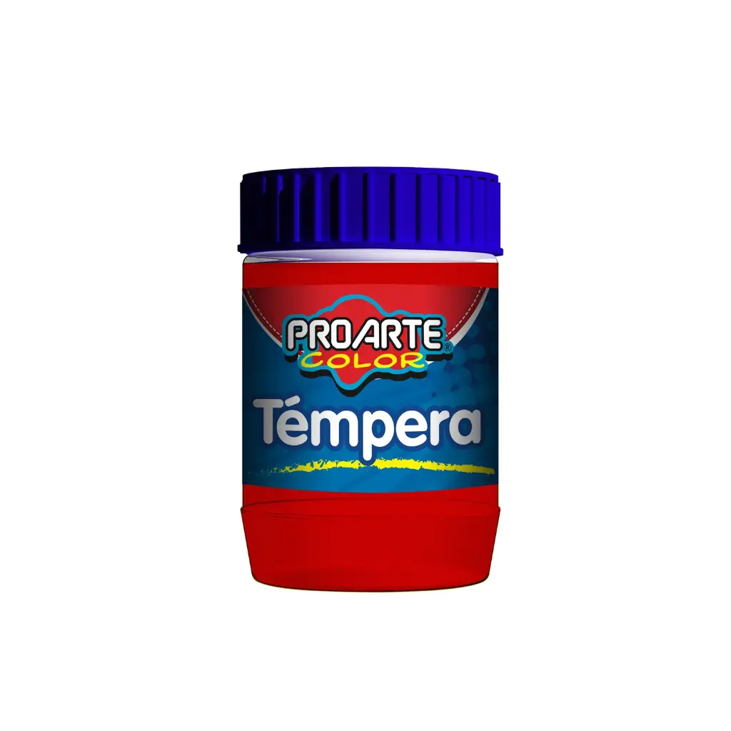 TEMPERA PROARTE FCO.120ml ROJO BERMELLON 