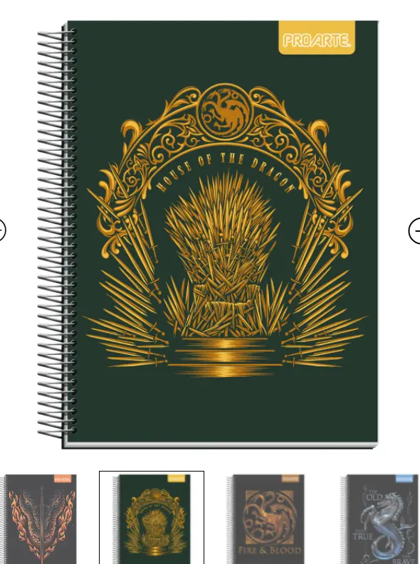 Cuaderno ProArte House Of The Dragons 4Ta 150Hj 7mm
