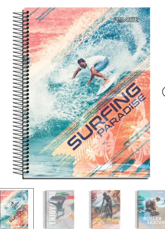 Cuaderno ProArte Deportes 4Ta 150Hj 7mm