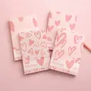 Libreta Lisa de Corazones