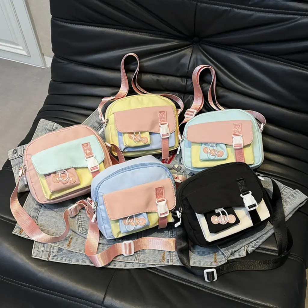 Bolso Cruzado Color Pastel