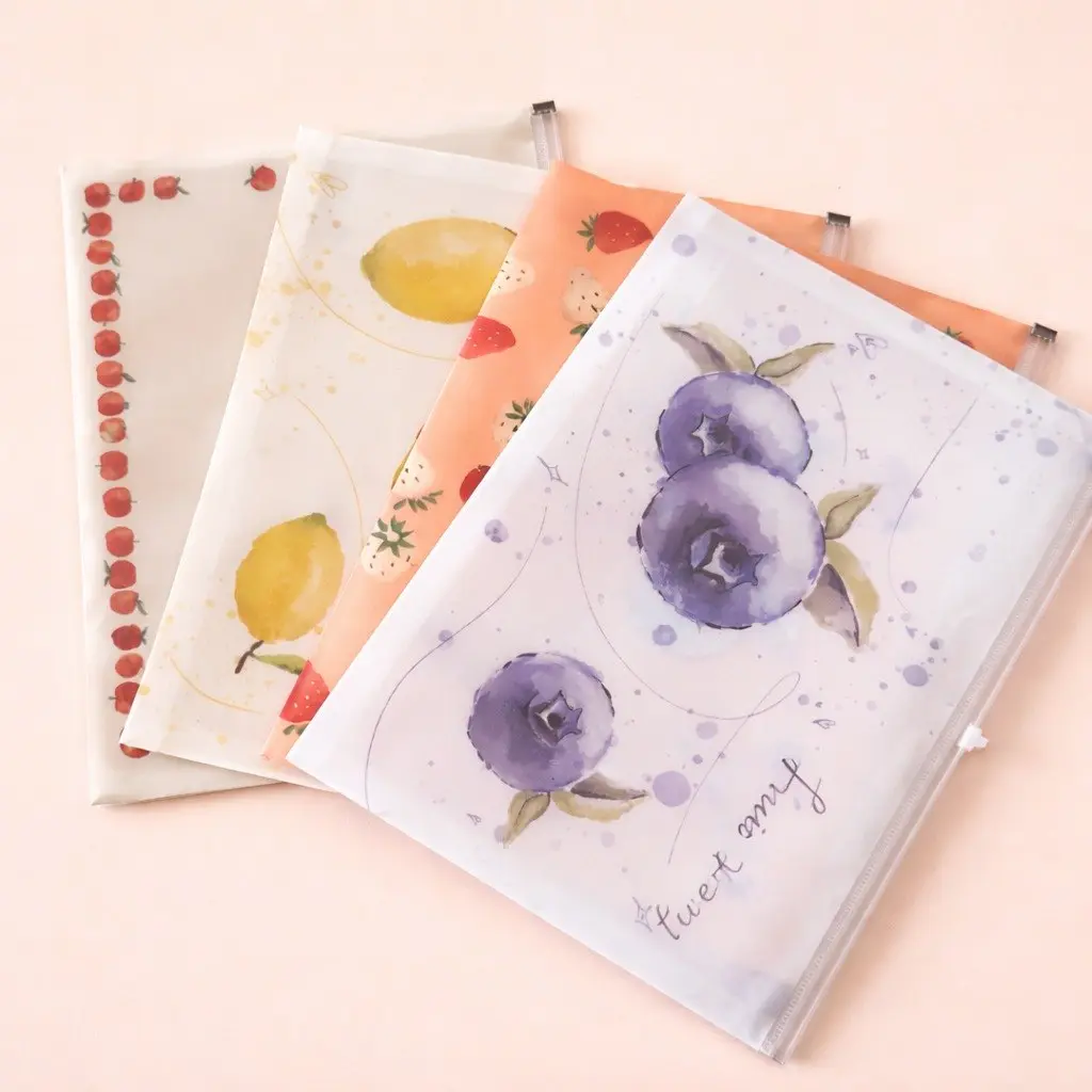 Bolsa con Cremallera Frutitas