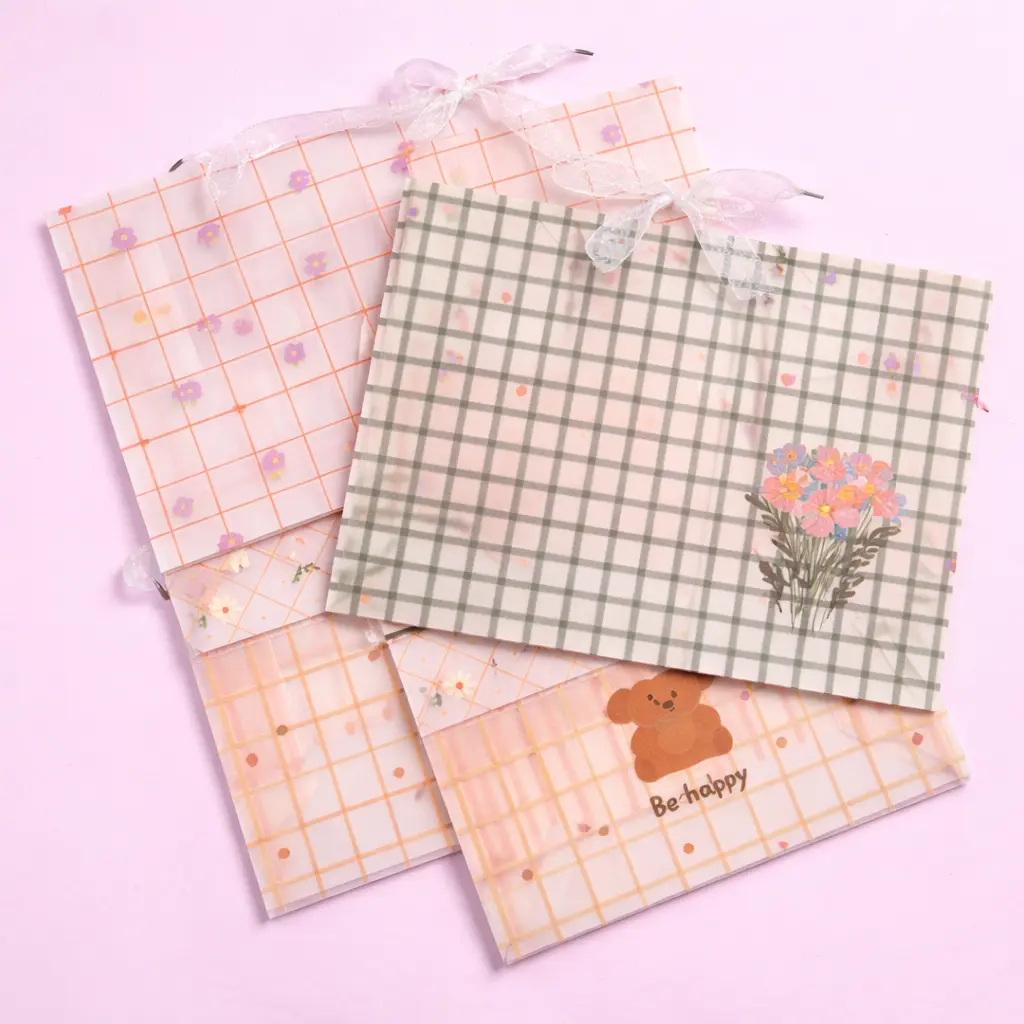 Bolsa Transparente Estilo Bolso Kawaii 
