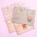 Bolsa Transparente Estilo Bolso Kawaii 
