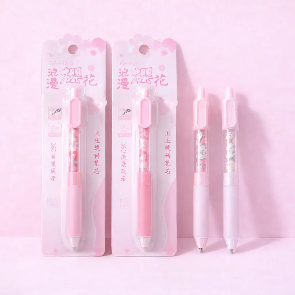 Lápiz Tinta Gel Gatito Sakura