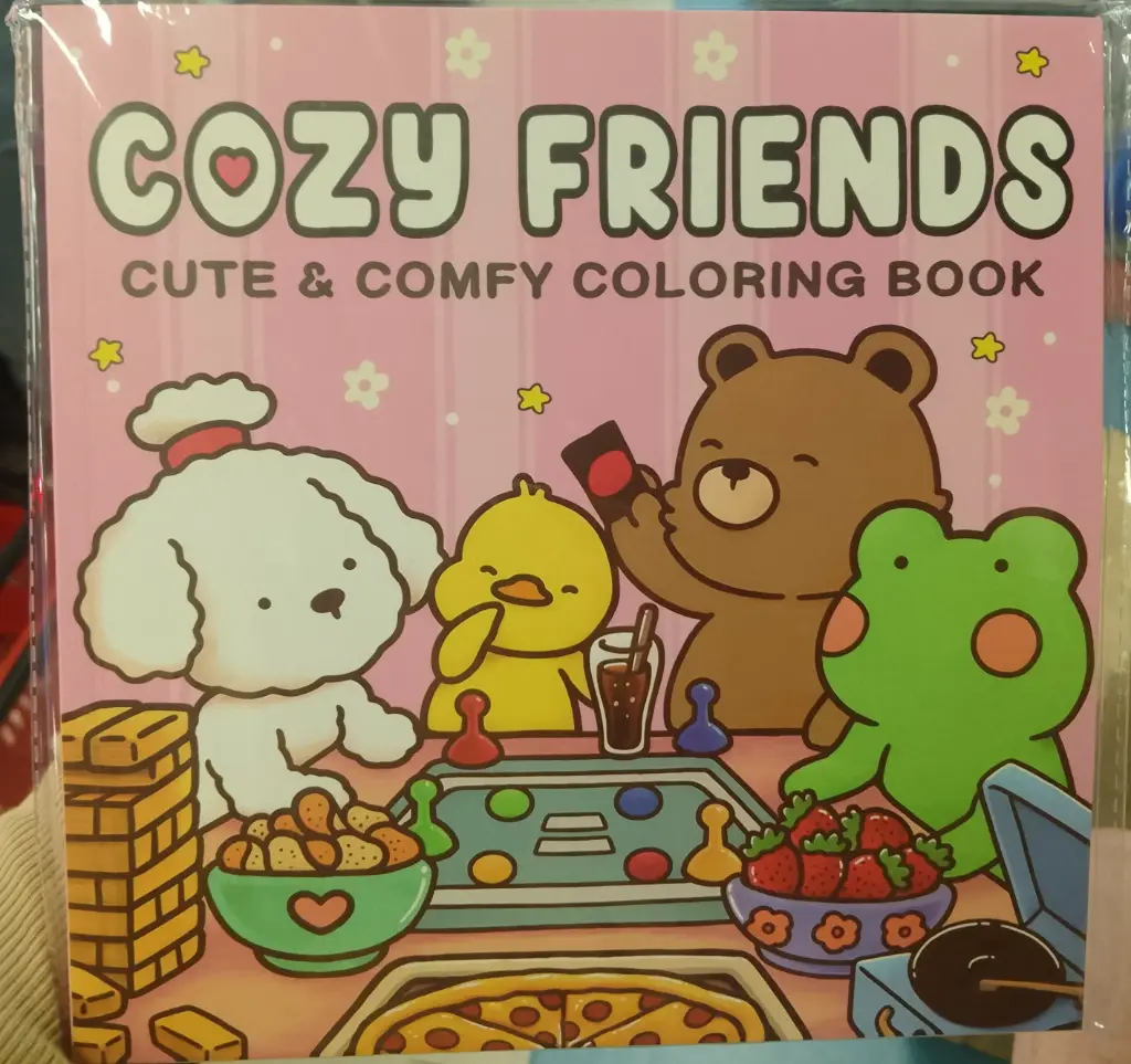 Libro para Colorear Bobbie Goods Cozy Friends
