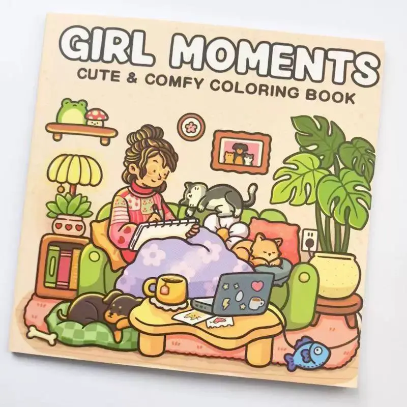 Libro para Colorear Bobbie Goods Girl Moments