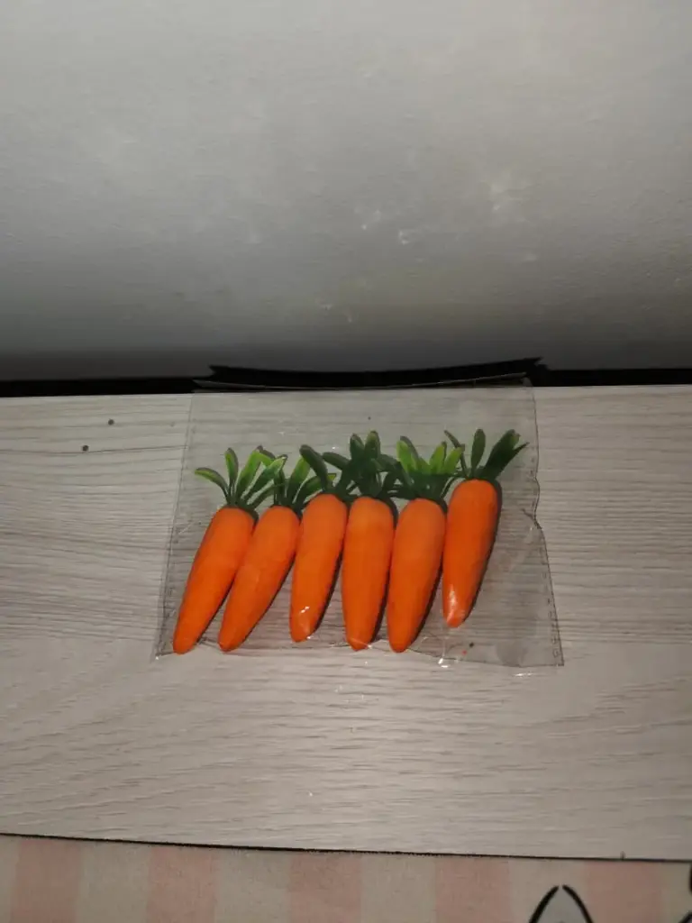 Mini zanahorias pascua