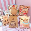 bolsa con dos pelcuhes de Felpa Capybara 