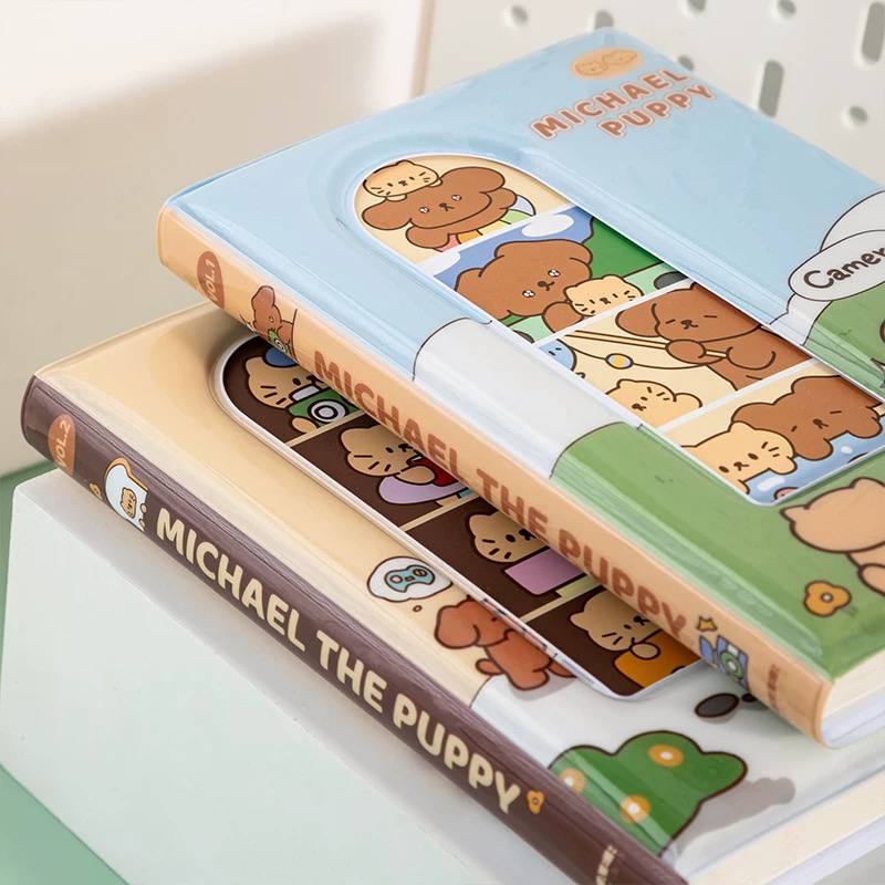 Libreta Hojas con diseño Michael Puppy