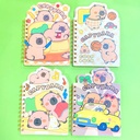 Mini Libreta Color Café de Capybara