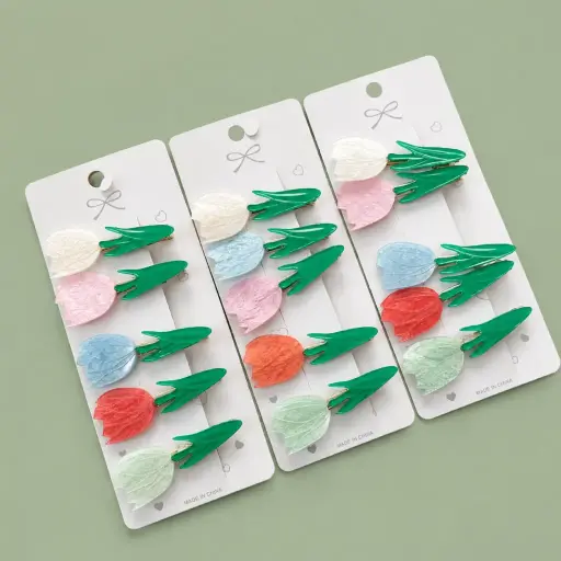 [EE25-2326] Set de Pinches Tulipanes 