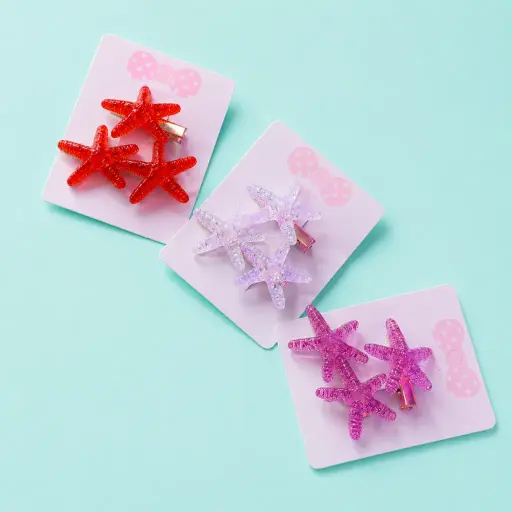 [EE25-2332] set de 3 pinches estrellas 2332