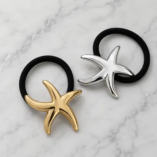 [EE25-2307] Colet Estrella de Mar Metálica