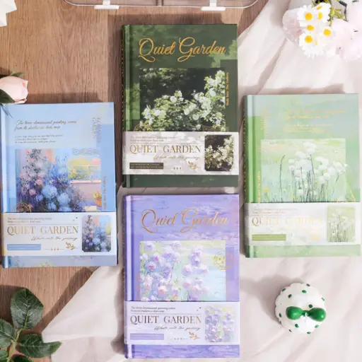 [EE26-2142] Libreta Floral Elegante Vintage