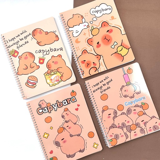 [EE24-2317] Cuaderno Universitario diseño de Capybara