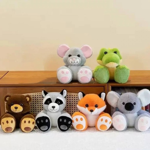 [EE24-1344] Peluches de Animales en Posición Sentada