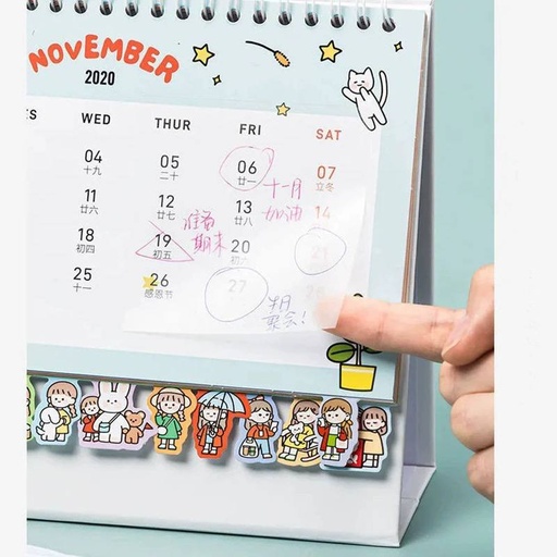 [EE23-8619] Post it transparentes Notas adhesivos 50 hojas