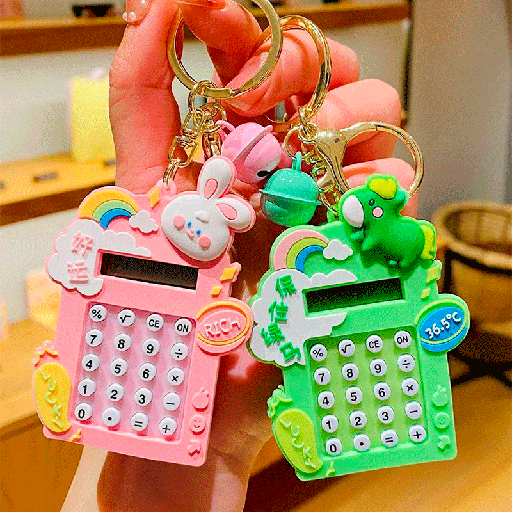[EE23-8097] Mini Calculadora Animalitos 3D + juego varios modelos