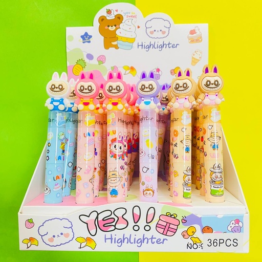 [EE24-2306] ¡Destacador La Bubu Resalta con Estilo Kawaii! 
