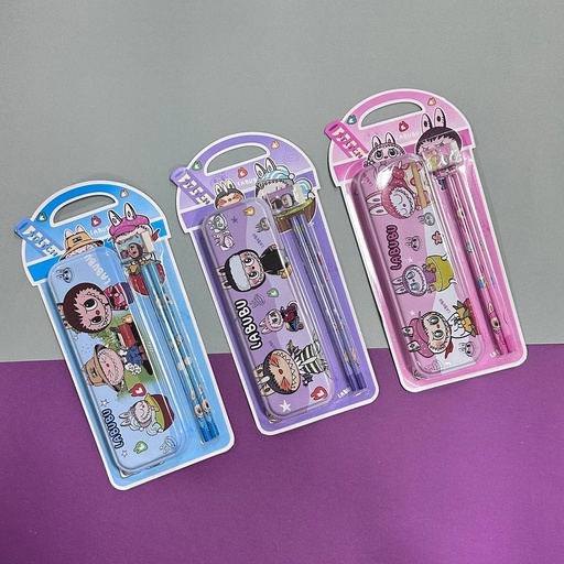 [CAR24-1785] Set de Papelería La Bubu 4 Piezas