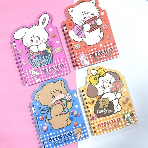[CAR24-1866] Mini Libreta Mikko Illustrations