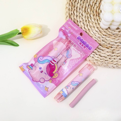 [EE24-1482] Set de Gomas con Diseños Kawaii unicornio
