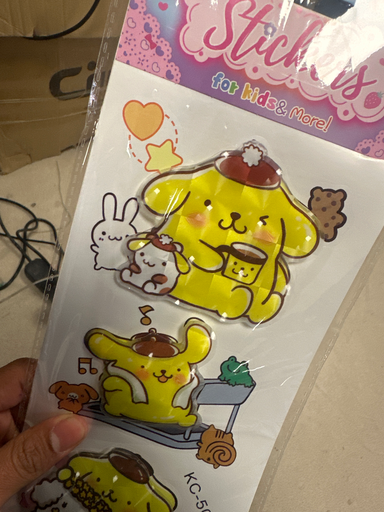 [T2150-4] stickers san con relieve