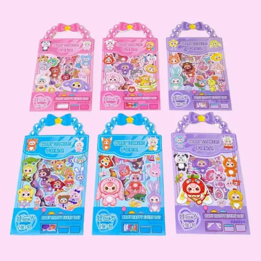 [EE25-353]  Stickers Baby Three Lazo 