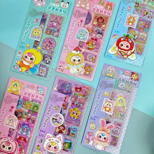 [EE25-349] Set de Stickers Baby Three