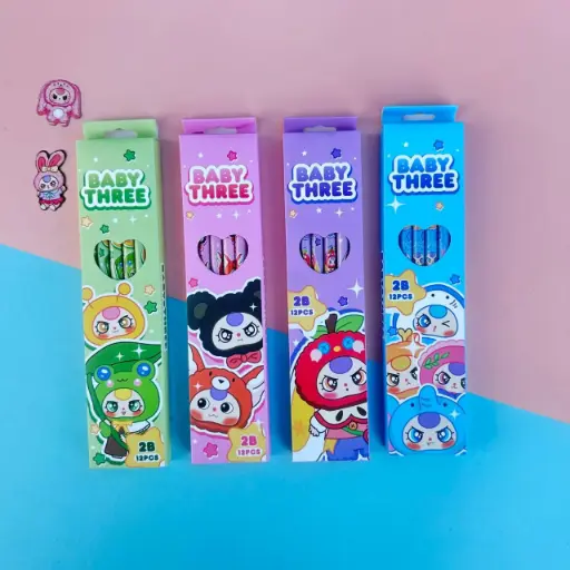 [EE25-362] Caja de Lápices 12PCS Baby Three
