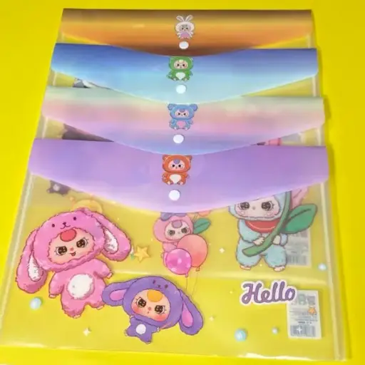 [EE25-521] Carpeta de Documentos Baby Three Transparente