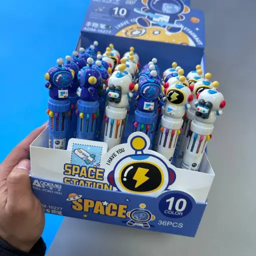 [EE25-712] Lápiz 10 Colores Robot 