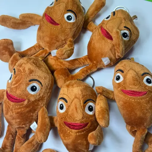 [CAR25-826] LLAVERO PELUCHE Tung Tung Tung Sahu
