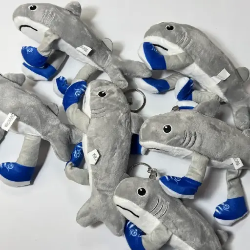 [CAR25-827] LLAVERO PELUCHE Tralalero Tralala