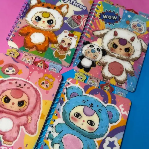 [EE25-702] LIBRETA CON SEPARADORES BABY THREE