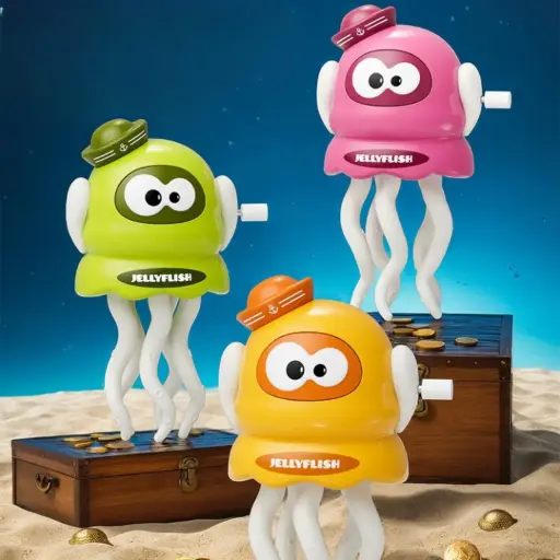 [EP25-2044] JUGUETE DE PULPO CON SOMBRERO