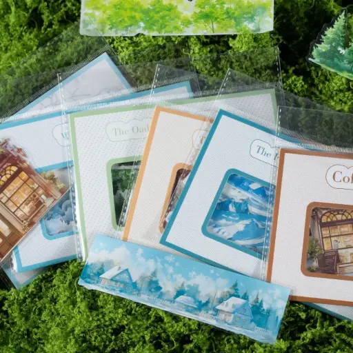 [EE25-1476] PEGATINA Paisaje 6 Modelos Surtidos