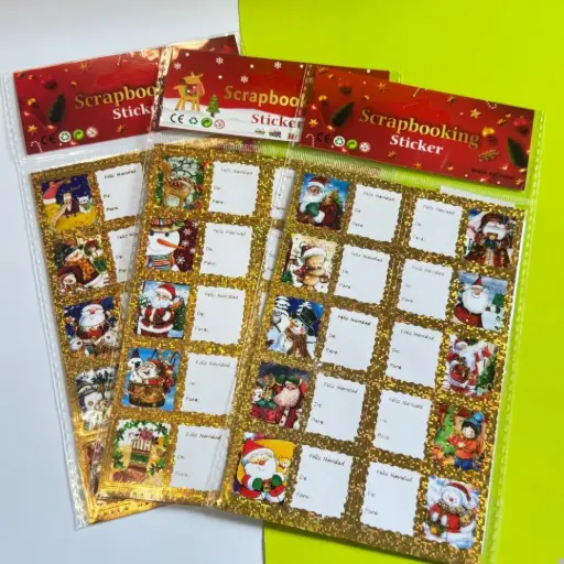 [EP25-205] STICKER DE NAVIDAD PARA REGALOS PEGATINA NAVIDEÑA