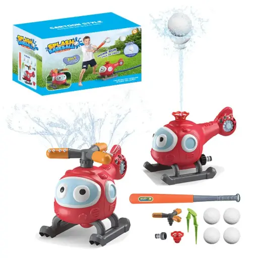[EP25-623] Juguete Mini Helicóptero Aspersor Infantil