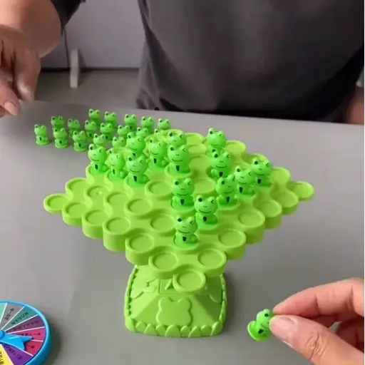 [EP25-433] Juego de Mesa Infantil Osito Verde de Equilibrio