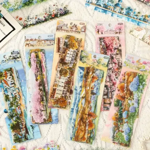 [EE25-1644] Stickers pasaje de ciudades
