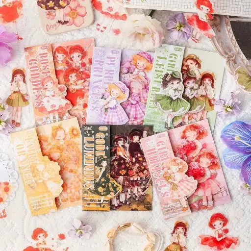 [EE25-1725] Stickers Niña Fresita