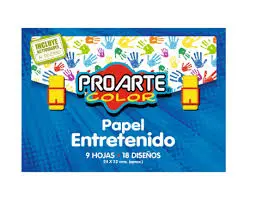 [14277-8] Est. Papel Entretenido 18Diseños 9Hj 32x24