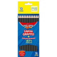 [13186-5] LAPIZ GRAFITO HB C/12SACAP PROARTE