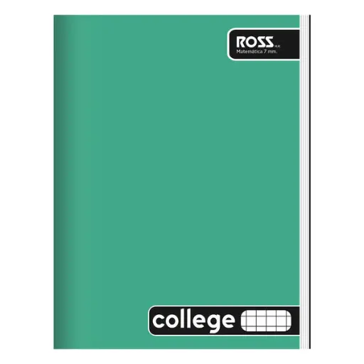 [23997-6] Cuaderno Ross College Liso 80Hj 7mm